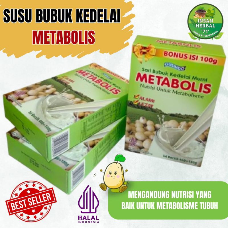 

METABOLIS SUSU KEDELAI MURNI