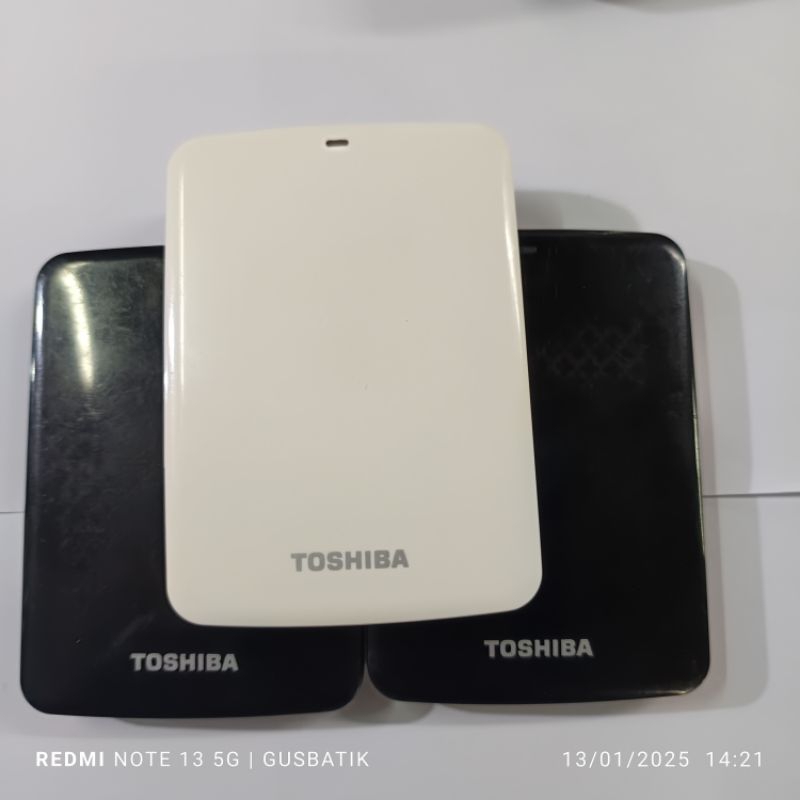 hard disk eksternal 1TB 1 TB toshiba second murah bekas original