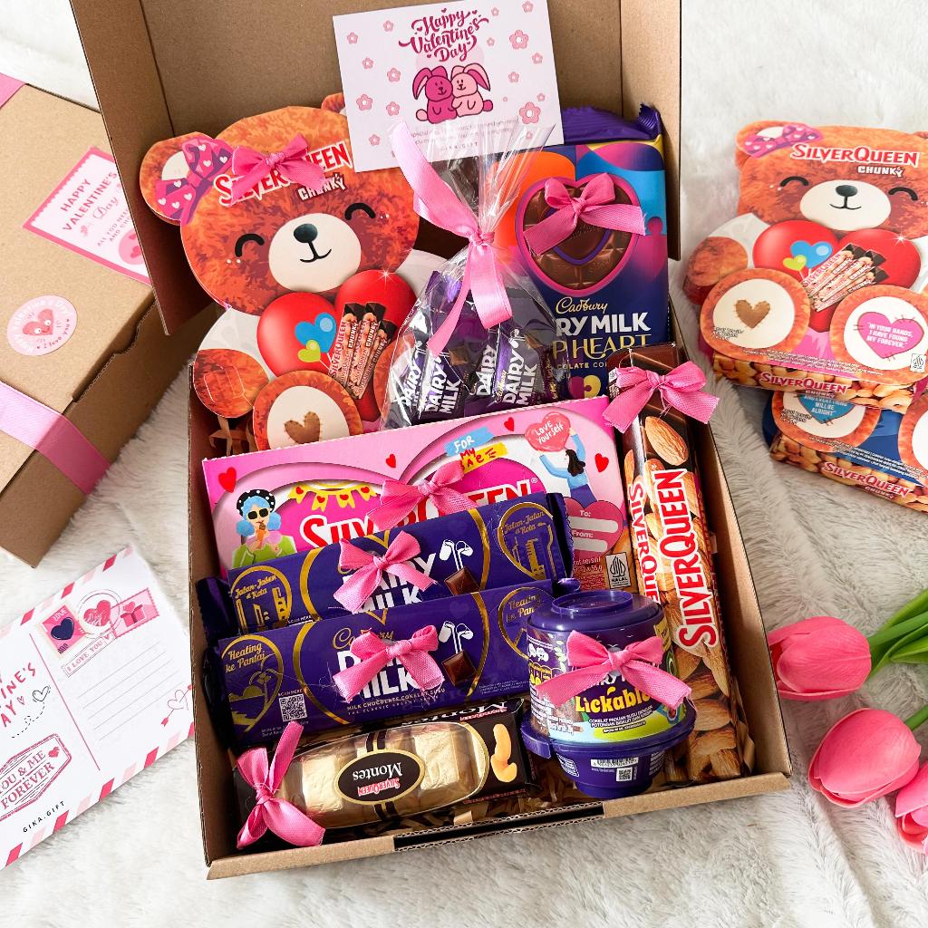 

HAMPERS VALENTINE / KADO VALENTINE / GIFT VALENTINE / HAMPERS COKELAT, ULANG TAHUN / HAMPERS ANNIVERSARY / HAMPERS VALENTINE / NATAL / CHRISTMAS / HARI IBU / HARI GURU / DLL - CHOCOLATE EDITION - COKELAT VALENTINE