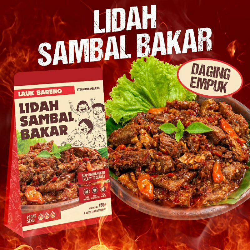 

Lahap Bareng Lidah Sambel Bakar Pedas Seru