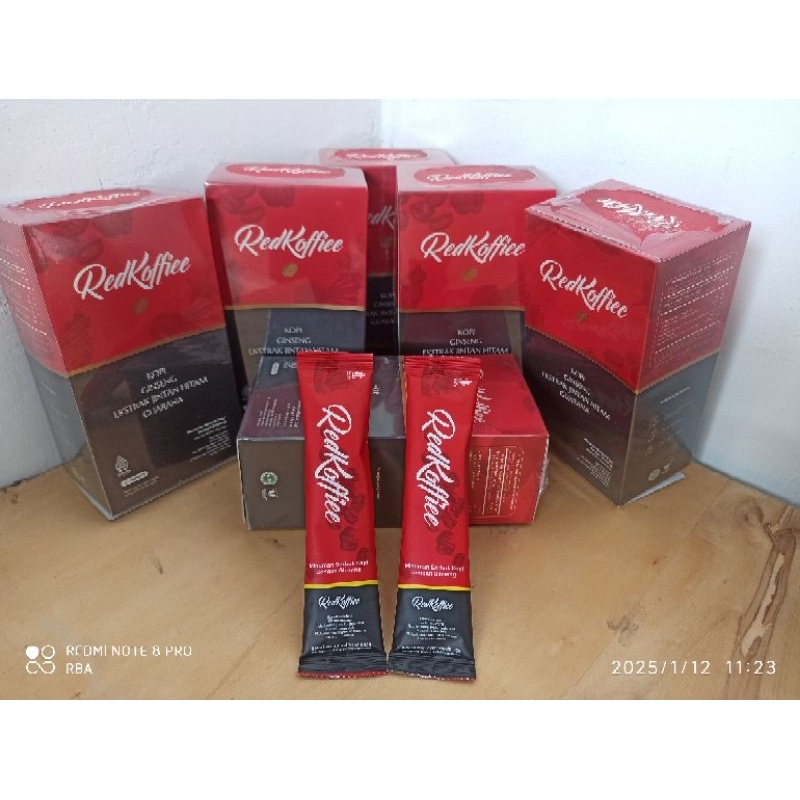 

Kopi Merah Red Koffiee Arminadaily Stamina 3biji
