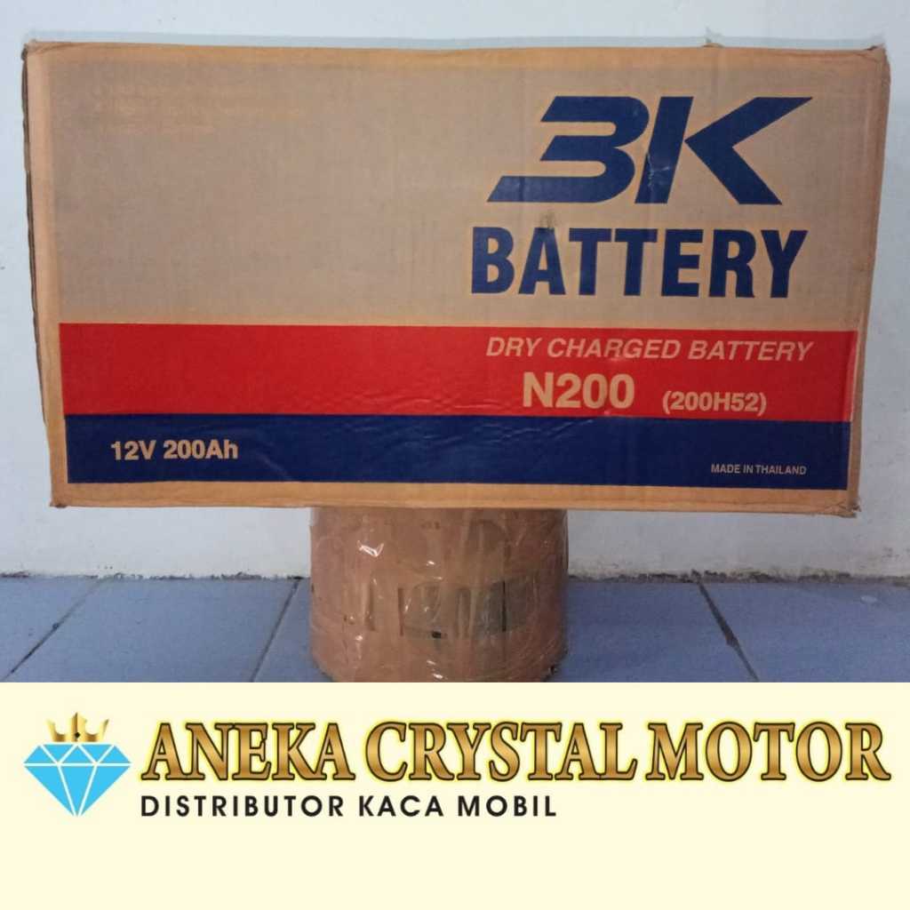 Aki Basah 3K BATTERY Hitachi N200 MITSUBISHI KOMATSU VOLVO GENERATOR
