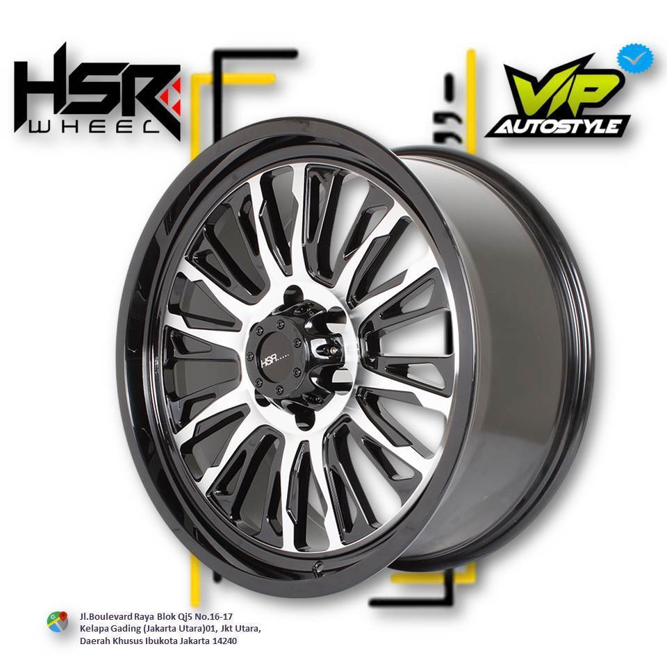 Jual Velg Ring 20 Everest, Ford Ranger, Dmax, Pajero Sport, Ring 20 HSR MELAWI