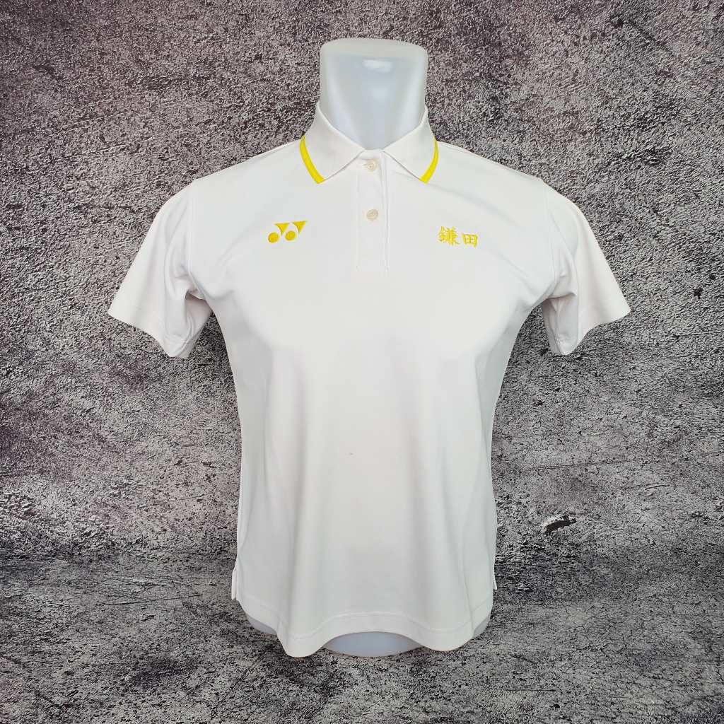 Baju Kaos Polo YONEX - Size S / Lebar 47 cm - Original - Second