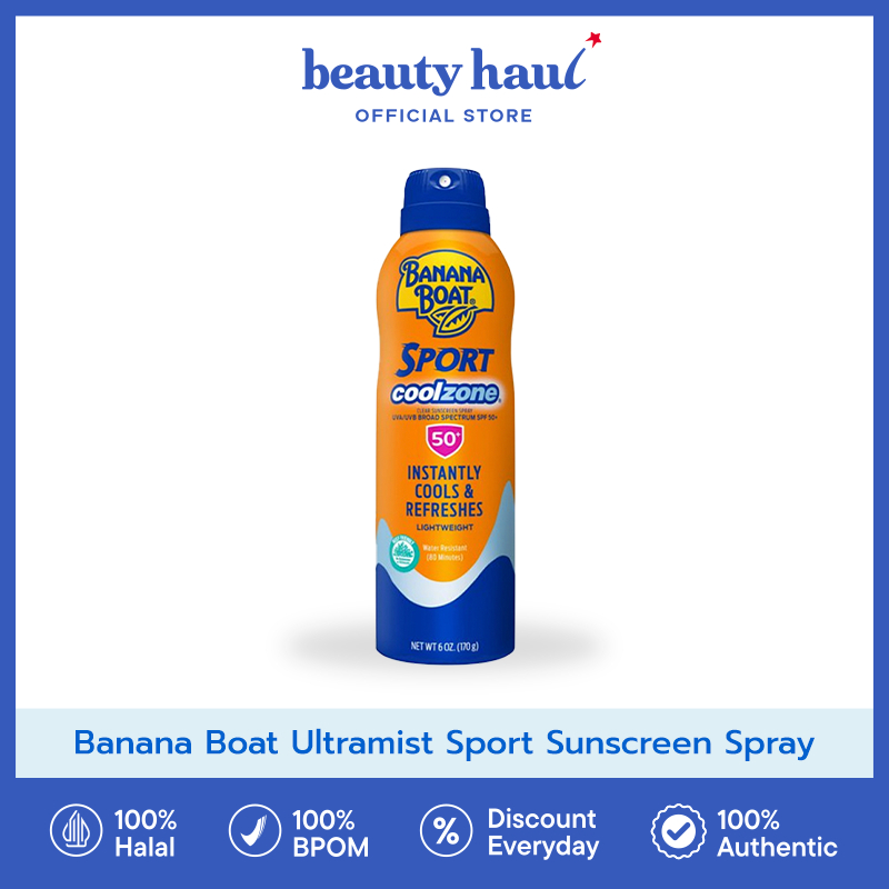 BANANA BOAT Ultramist Sport Coolzone Spray SPF50+