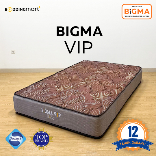 Kasur Busa BIGMA  VIP Mattress BC 25 / Royal Foam Inside / Tebal 21 cm dan 26 cm ( Double Size )