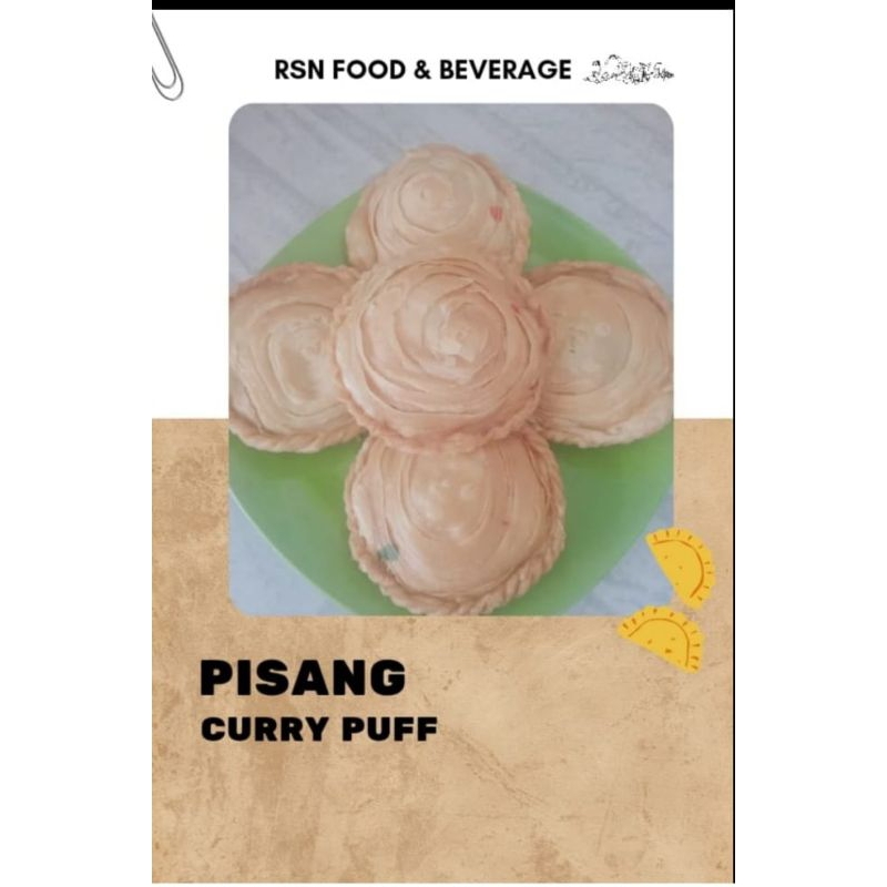 

PAKETAN 5 Frozen curry puf PISANG