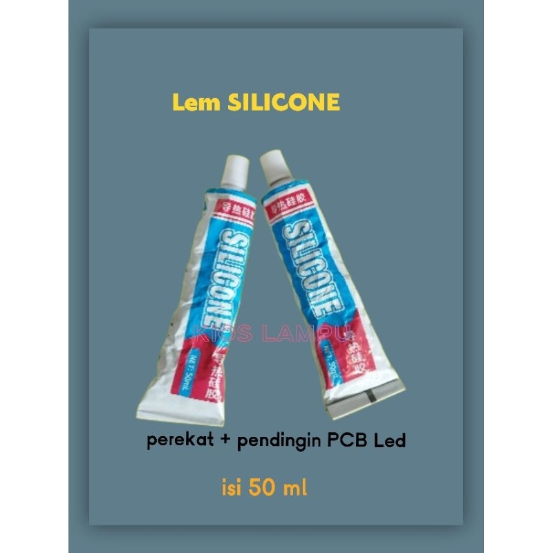 LEM SILICONE perekat PCB LED