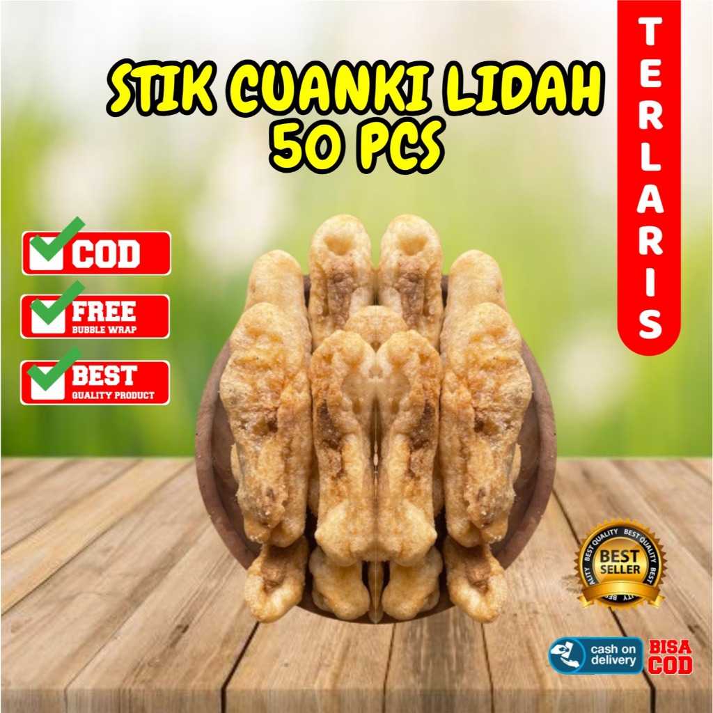 

STIK CUANKI LIDAH ISI 50 BIJI TERMURAH
