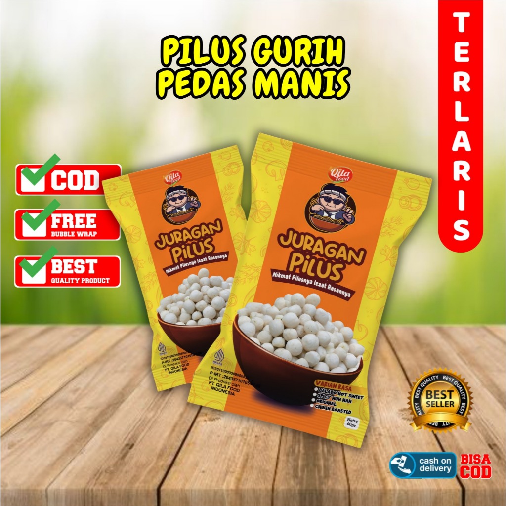 

PILUS GURIH PEDAS MANIS ǀ PILUS CIKUR SARI RASA ǀPILUS TIC TAC ǀ PILUS RASA RENDANG SAPI