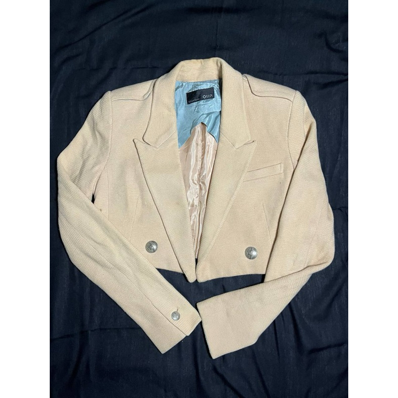 Blazer Crop | Blazer Tweed