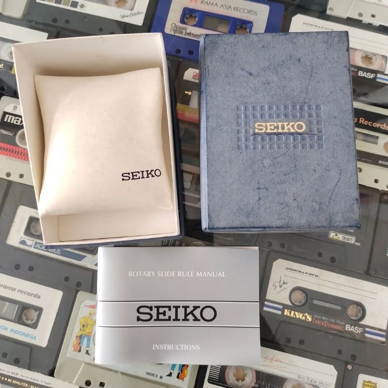 Box Seiko Pilot Flightmaster 7T34 - 6A00 + Manual Book