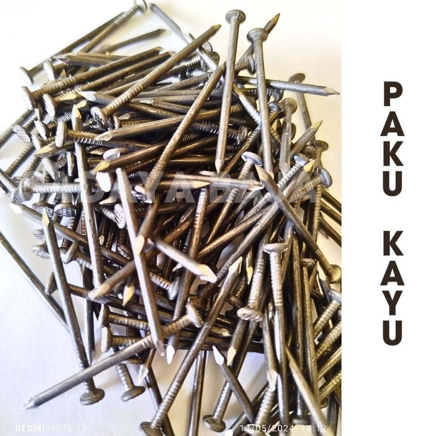 PAKU KAYU 2,5 INCH / PAKU 6CM / PAKU TRIPLEK / PER KG / PER DUS GROSIR