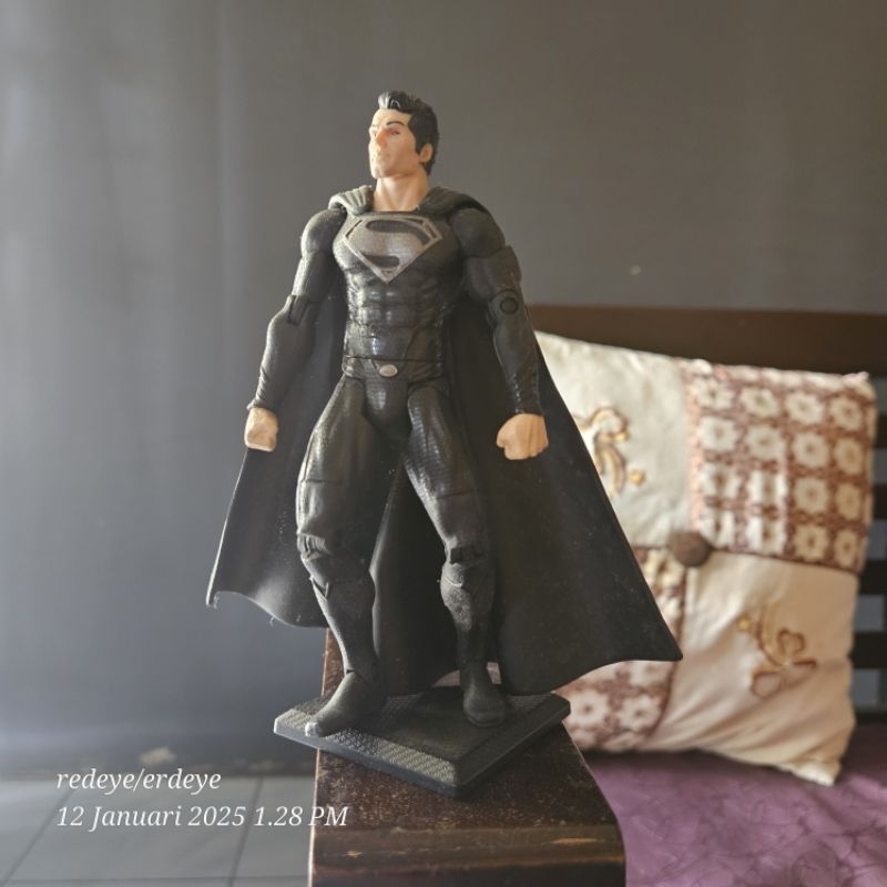 Figure Superman Man Of Steel Black Suit