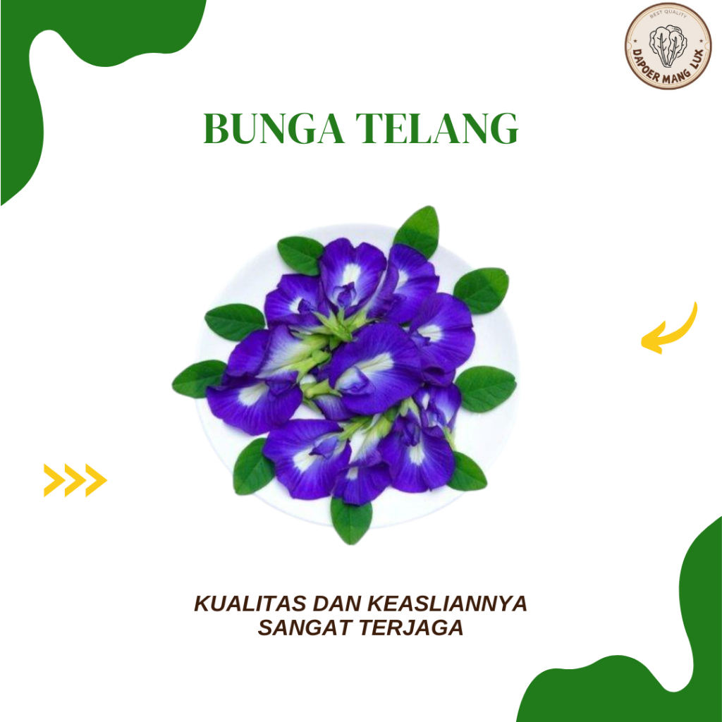 

DRIED SERBUK BUNGA TELANG BEST SELLER