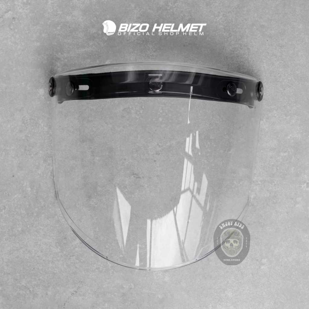 Kaca Helm Bogo Venom/Datar/Cembung Injak Original Sni Cocok Untuk Helm Bogo/Slimhead/Cargloss Tbk