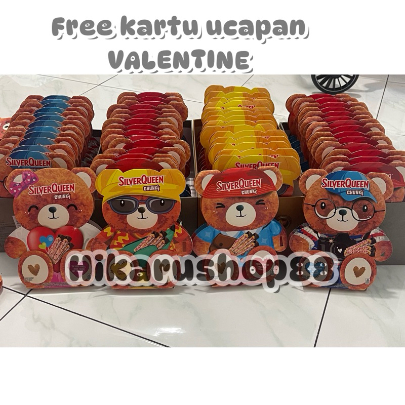 

Silverqueen Chunky bar 3x30gr (Valentines Limited Edition)
