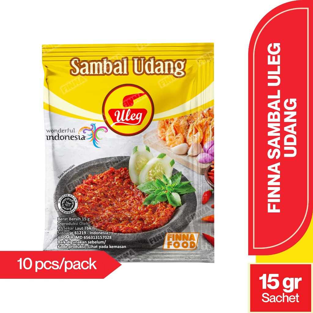 

Finna Sambal Uleg Udang (Pack)