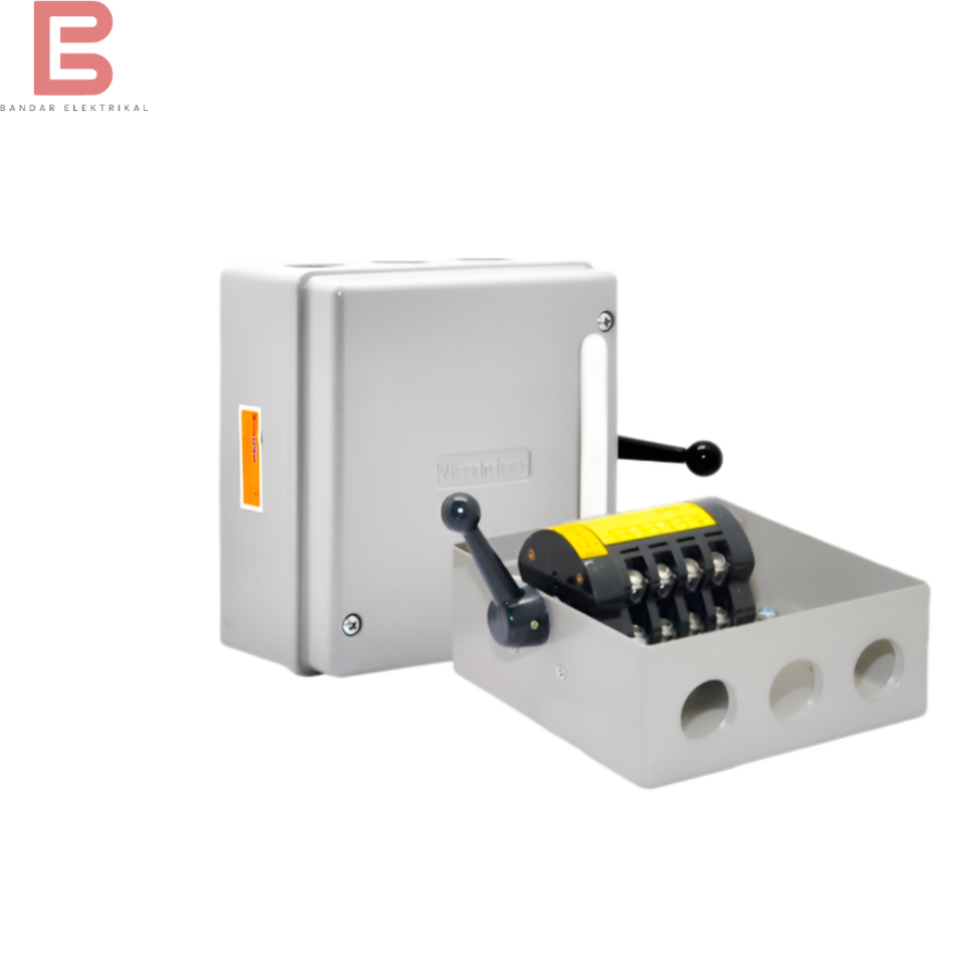 Ohm Saklar Genset 4 Pole 100A Wisenheimer COS PLN ke Genset 100 Ampere