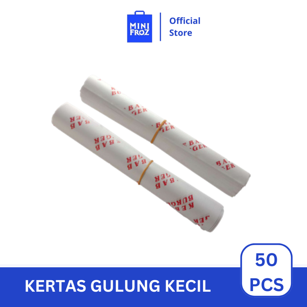 

Kertas Gulung - Bungkus Kebab - Bungkus Burger Isi 50