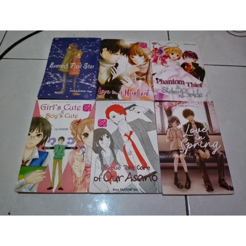 Manga Komik Oneshot Romance Murah [Preloved]