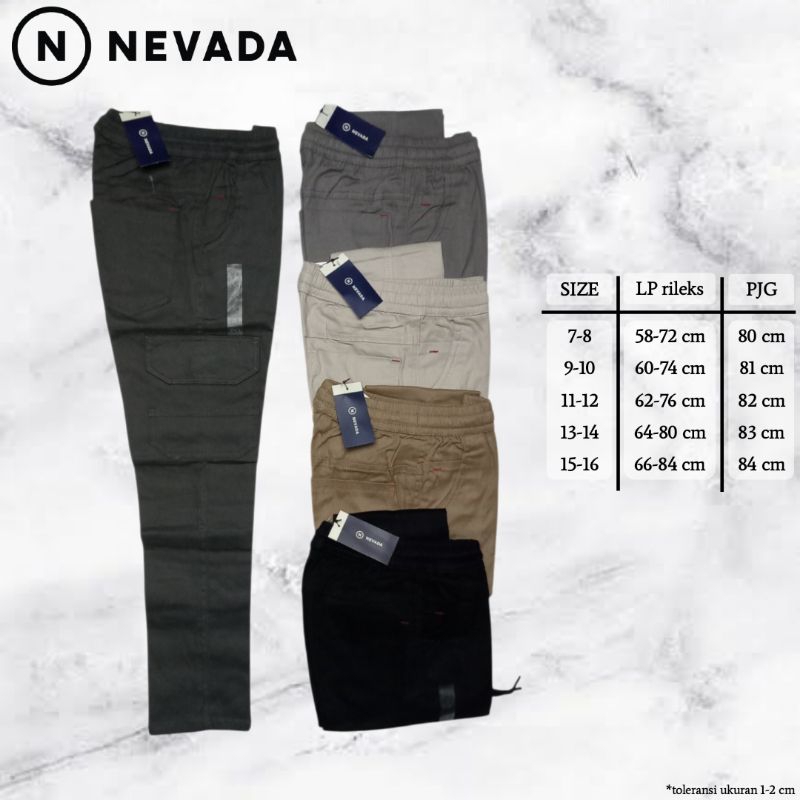 celana cargo Nevada junior