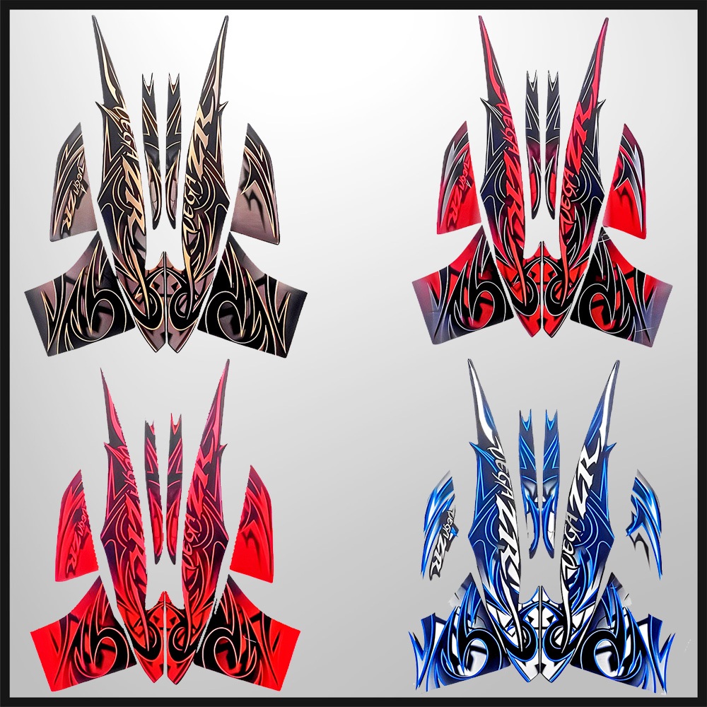 STRIPING STANDART YAMAHA VEGA ZR 2010 STIKER BODY VEGA ZR 2010 LIS BODY VEGA ZR 2010 TERMURAH