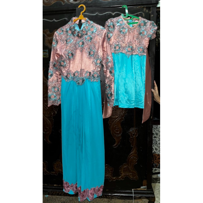 preloved baju pesta ibu dan anak/ baju pesta/ baju pesta anak/ kebaya/ murah