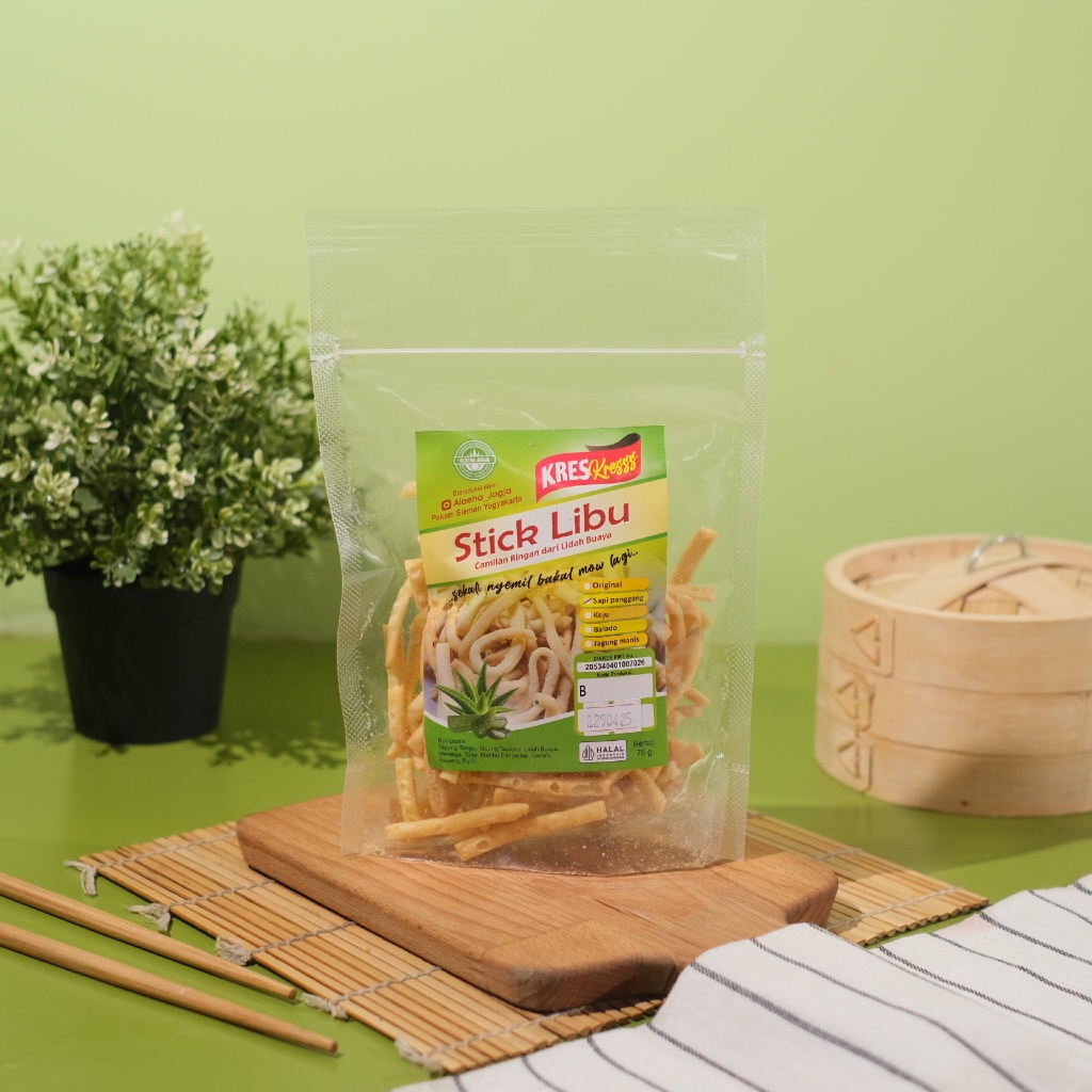 

Stick Libu (Lidah Buaya) KresKresss - SNACK SEHAT HEALTHY FOOD ASLI JOGJA