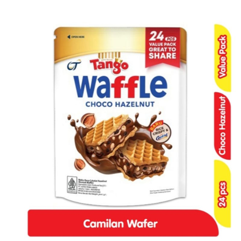 

Tango waffle wafer choco hazelnut / Cookies & cream / Mocha latte 3x25 gr