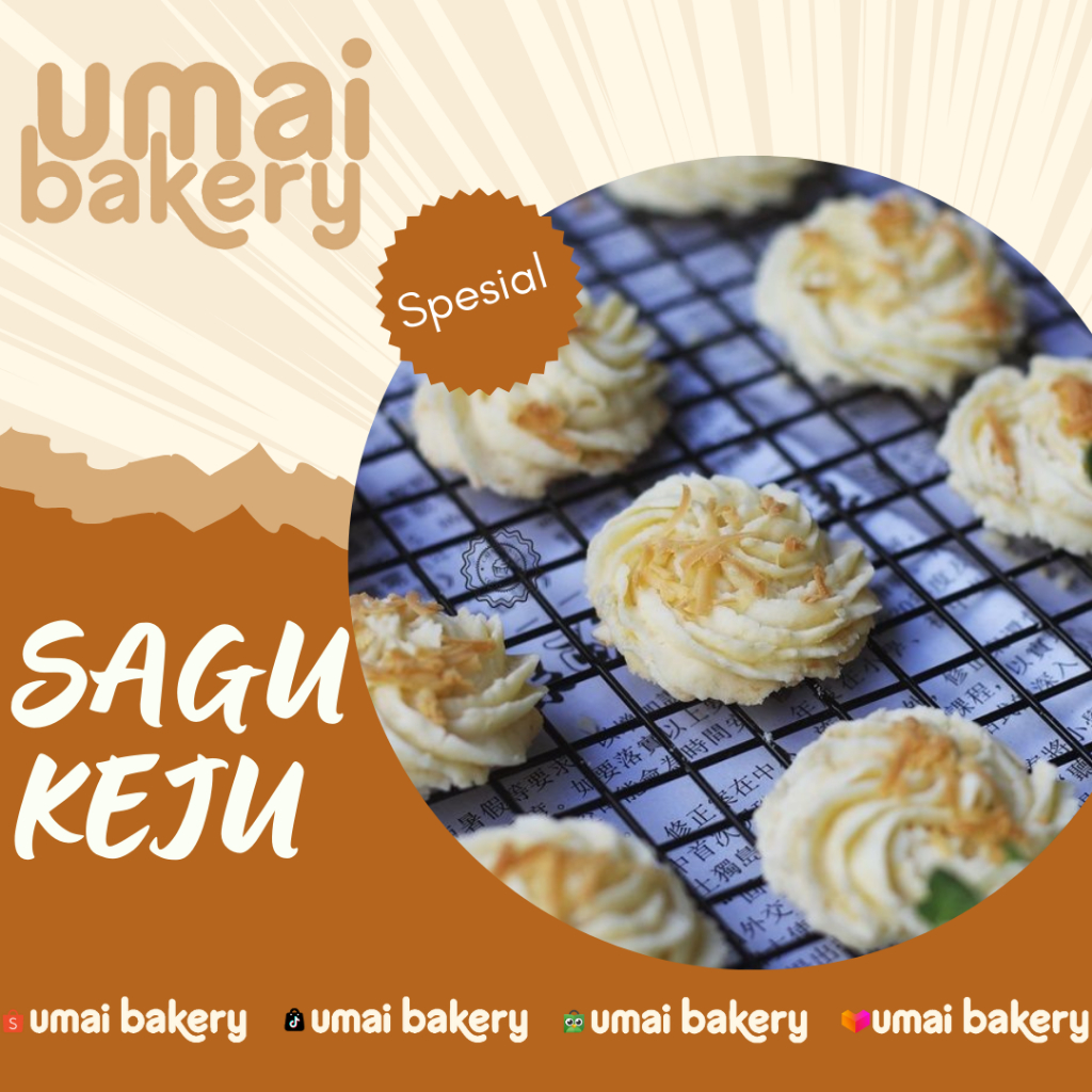 

Kue Kering Sagu Keju Tanpa Pengawet By Umai Bakery