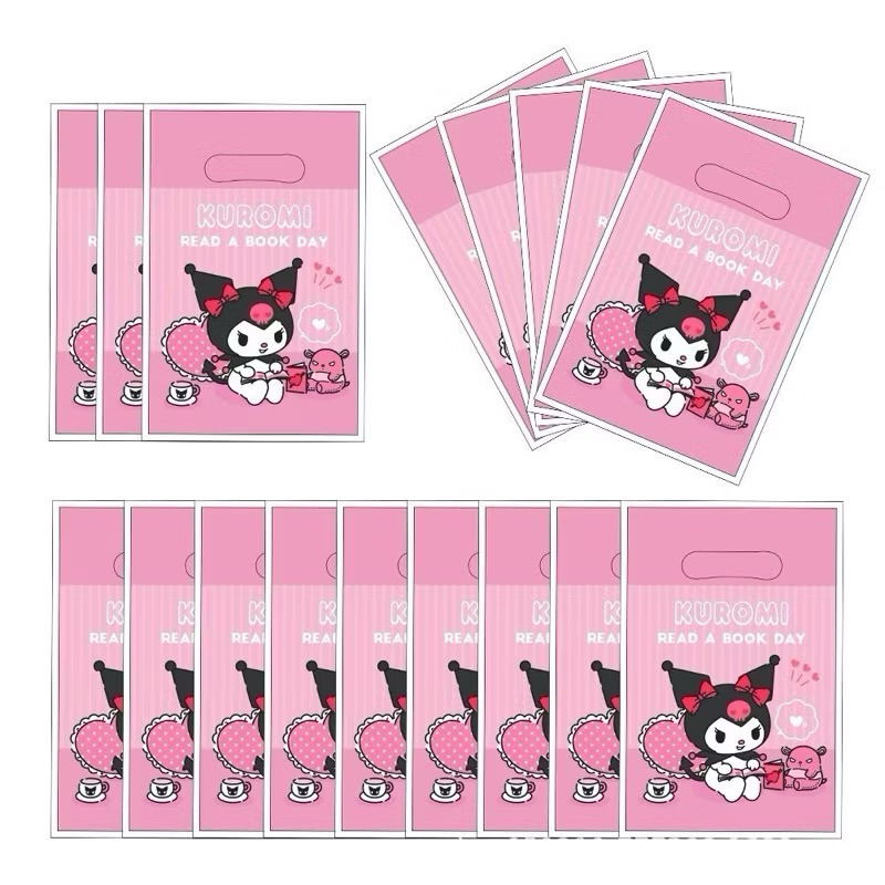 

PLASTIK GOODIEBAG CINNAMOROL KUROMI SANRIO