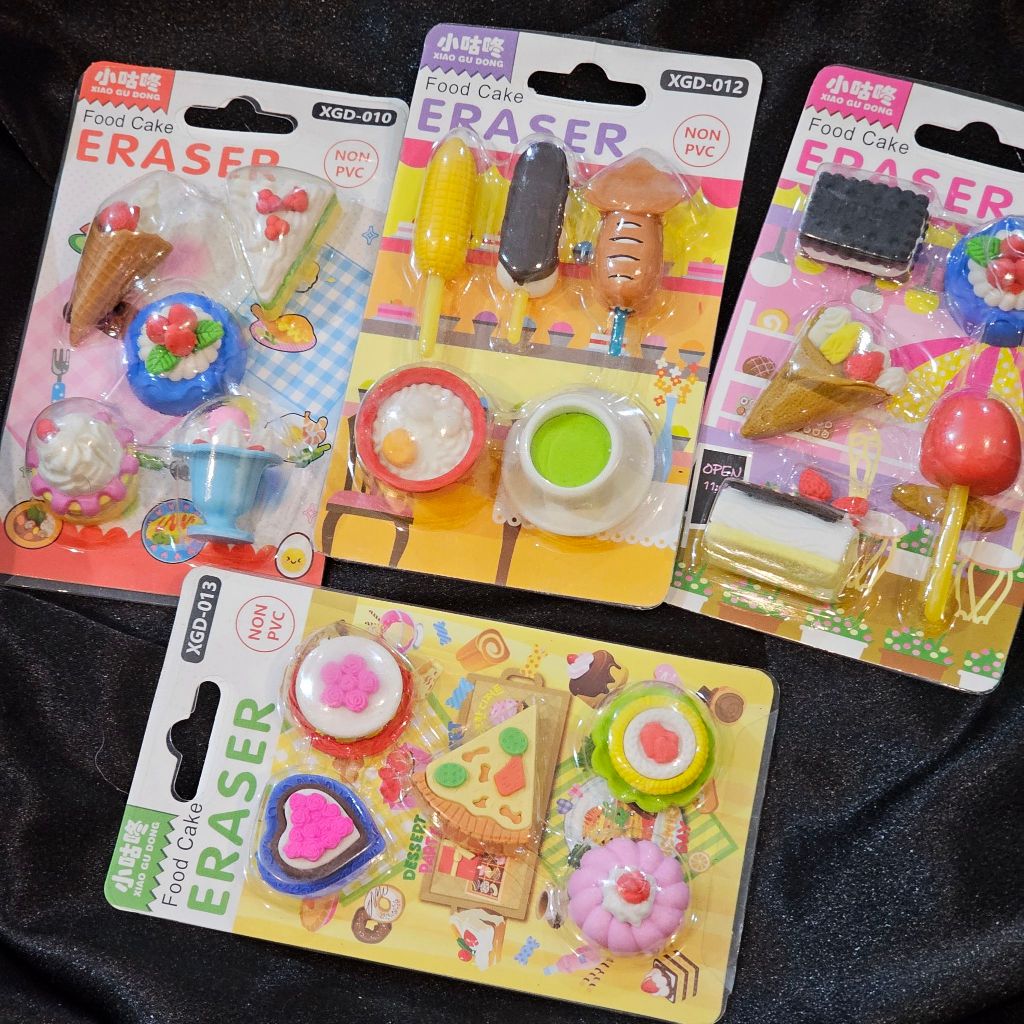 

[ TWE_03 ] MINIATUR MANANAN SILICON ERASER / MINIATUR HAPUSAN MAKANAN