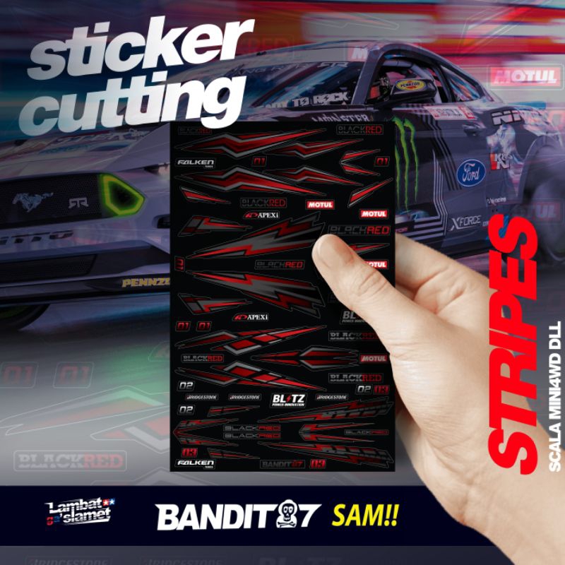 

sticker stripes striping