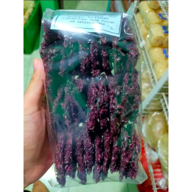 

Rengginang ketan hitam 1Kg (Mentah)