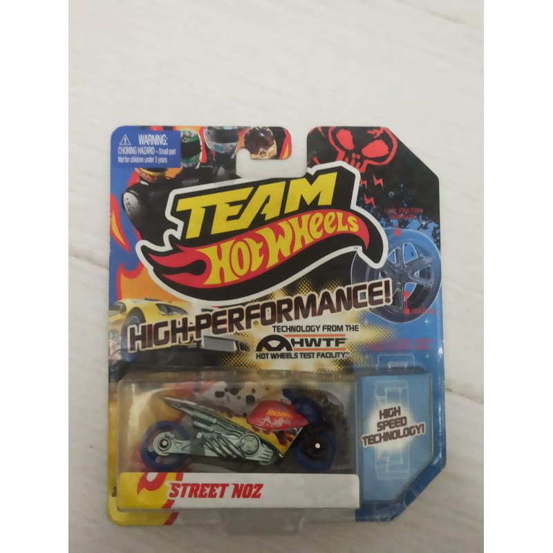 Diecast Hotwheels Team Street Noz High Speed Technology