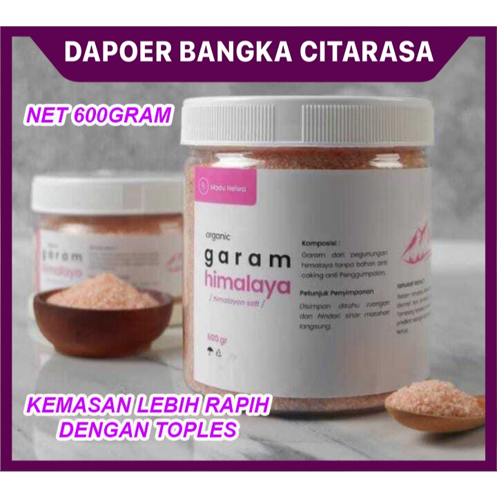 

Garam Himalaya Organik Toples 600Gram