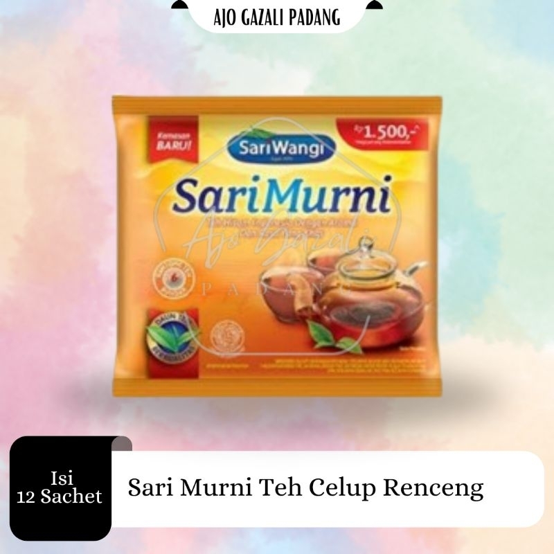 

Sari Murni - Teh Celup Renceng - Isi 12 sachet / renceng