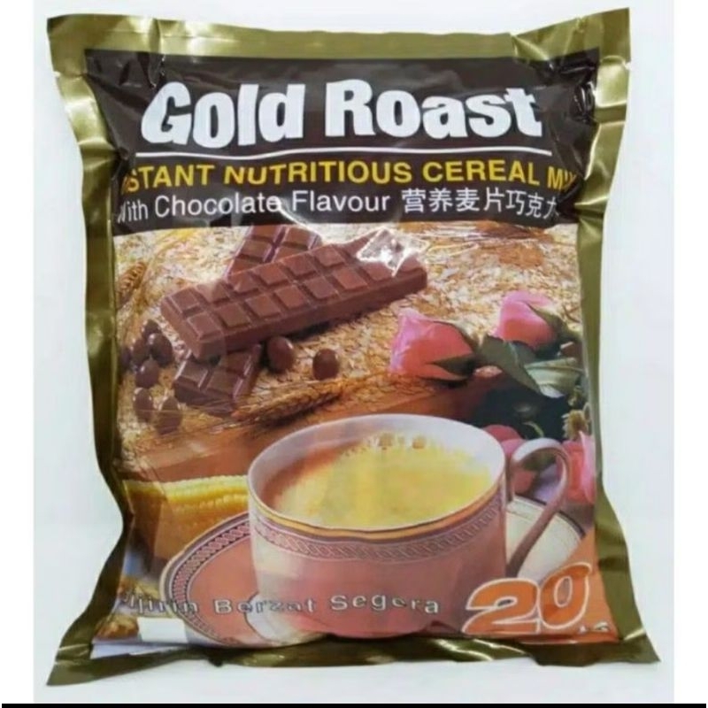 

Gold Roast Instant sereal coklat { 20 pcs }