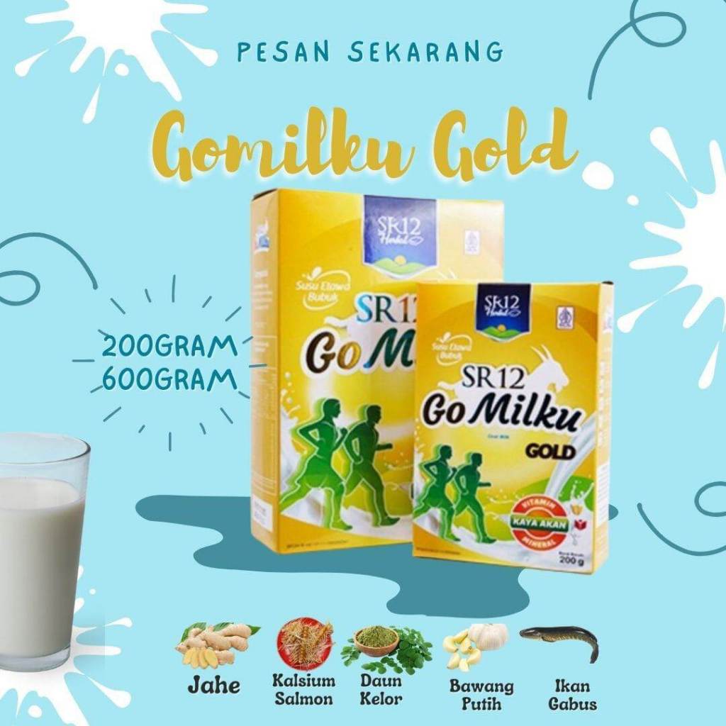 

SR12 Go Milk Gold 200gram & 600gram