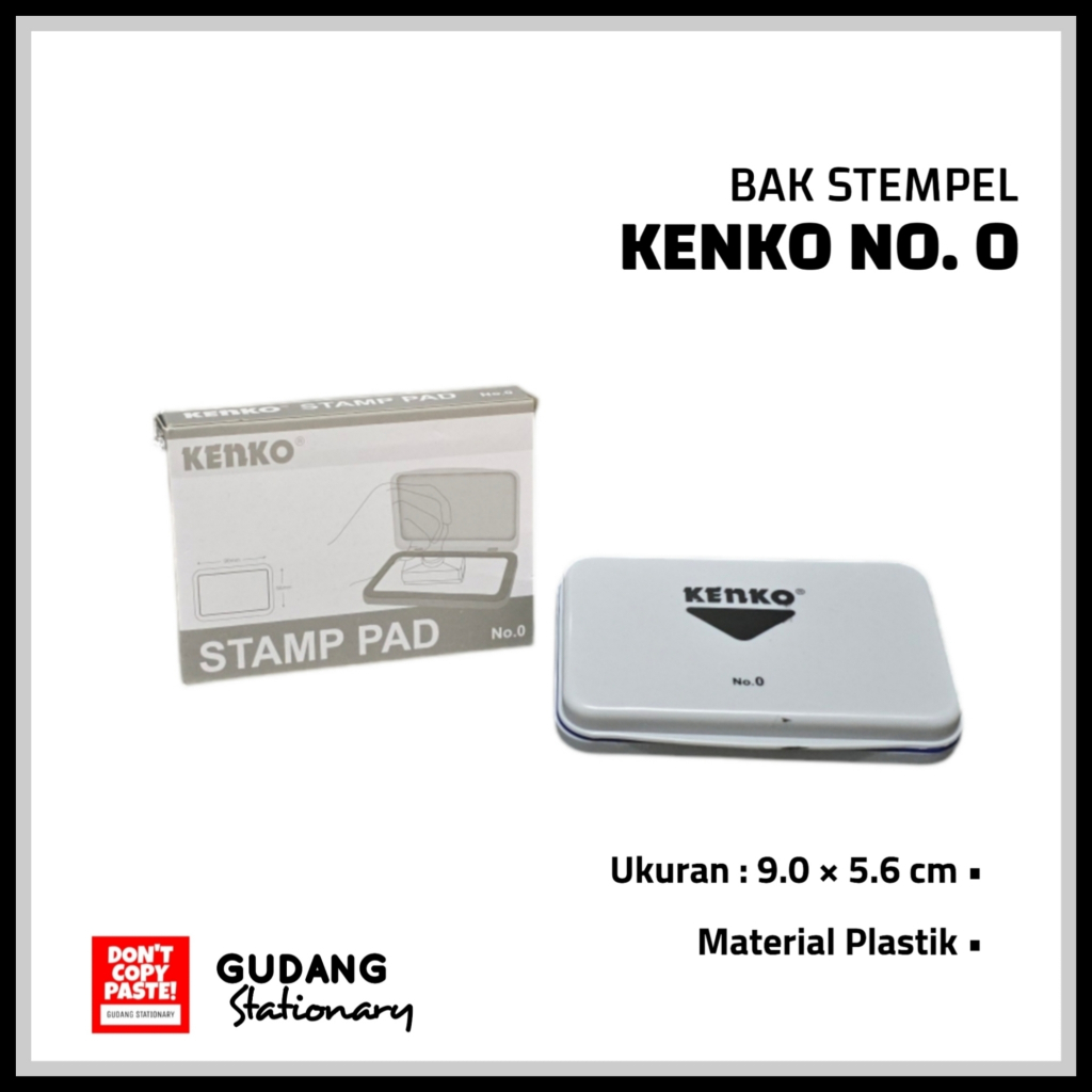 

Bak Stempel | Stamp Pad No. 0 KENKO