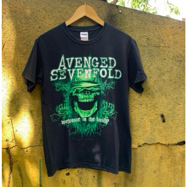 Tshirt Band Avenged Sevenfold Tour2012