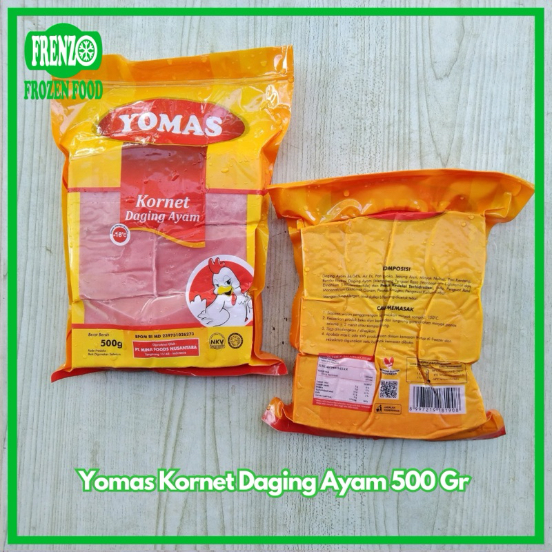 

Yomas Kornet Daging Ayam 500 Gr