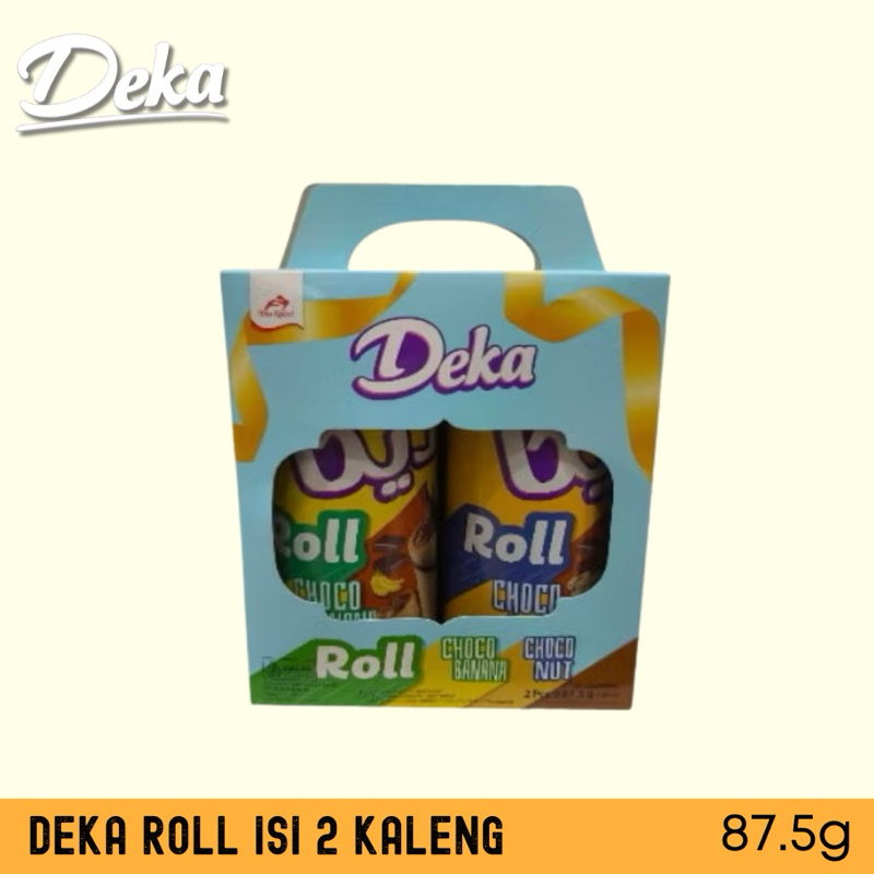 

PAKET DEKA WAFER ROLL ISI 2 PCS/PAKET IDUL FITRI WAFER ROLL DEKA