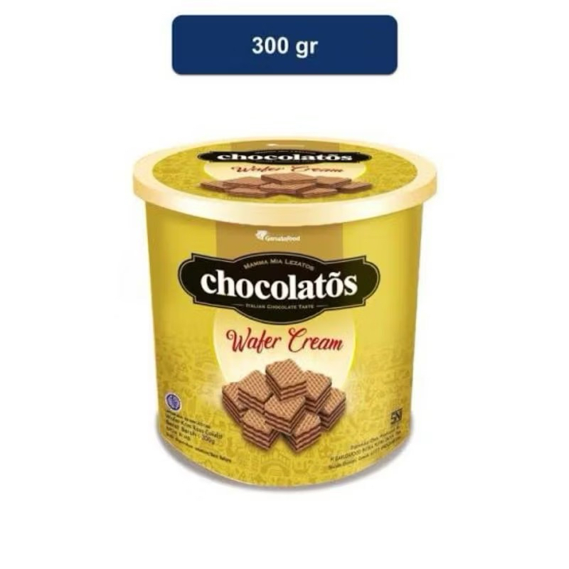 

Gery Chocolatos Wafer Cream Toples 300gr Hampers Lebaran