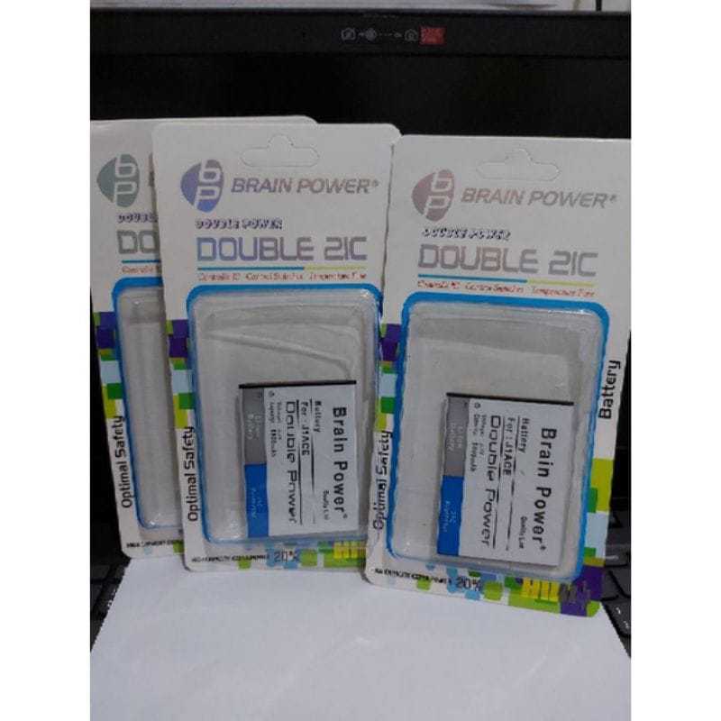 Batre batere Samsung J1 Ace J110 Batre Brain Power Double Power batrai