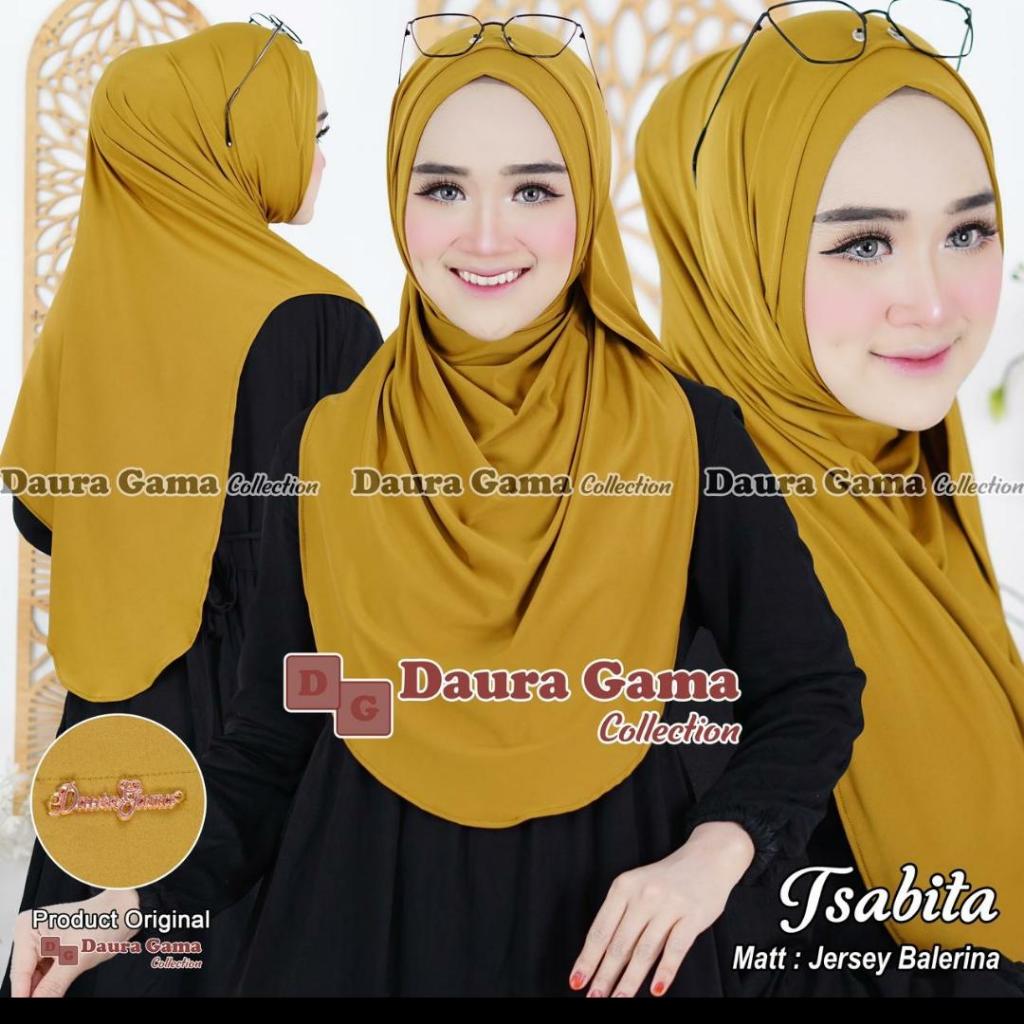Brand Originnal Daura Gama Collection Isabita Hijab Viral Ramadan