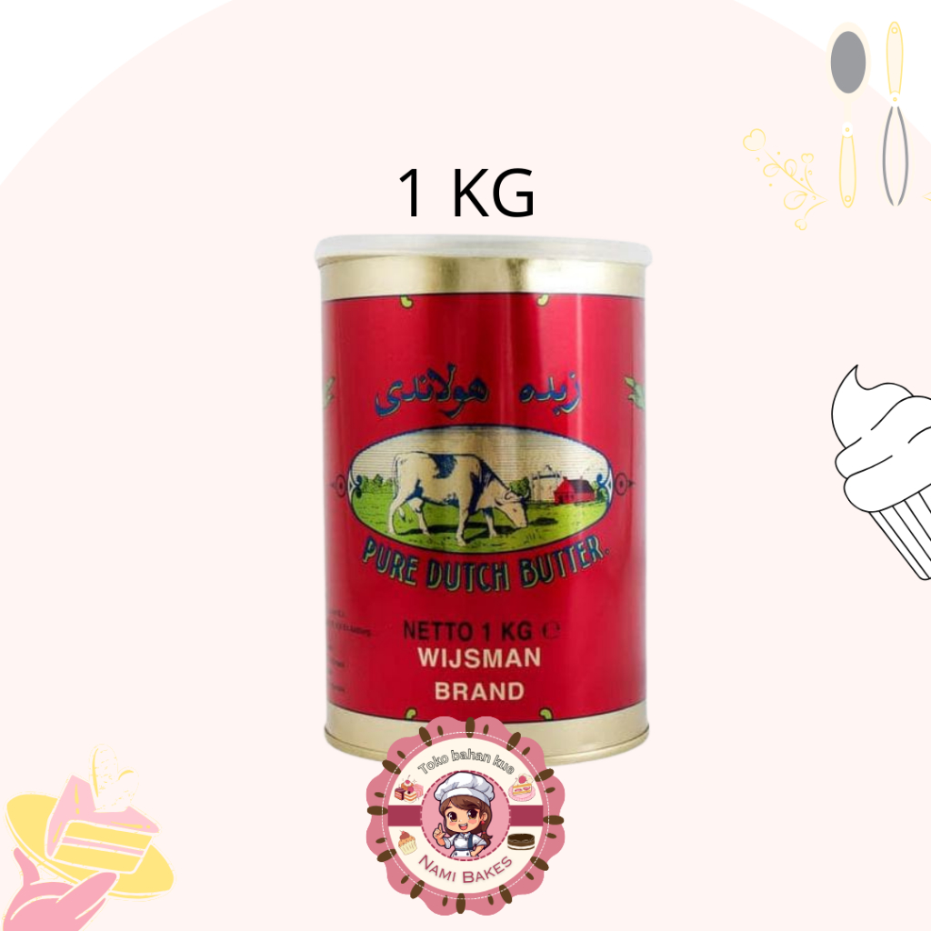 

Butter / Mentega Wijsman wisman Salted butter 1 kg