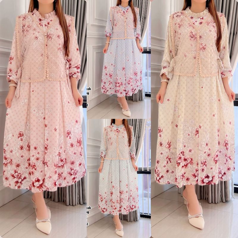 Dress DR6552 Dress Chiffon Bangkok - GO