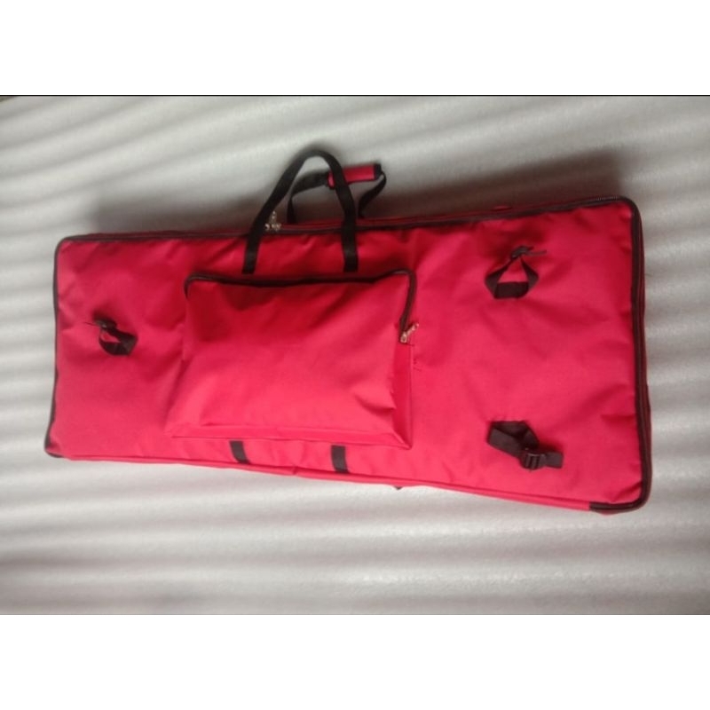 TAS KEYBOARD KORG Pa50 MERAH HITAM BISA COSTOUM